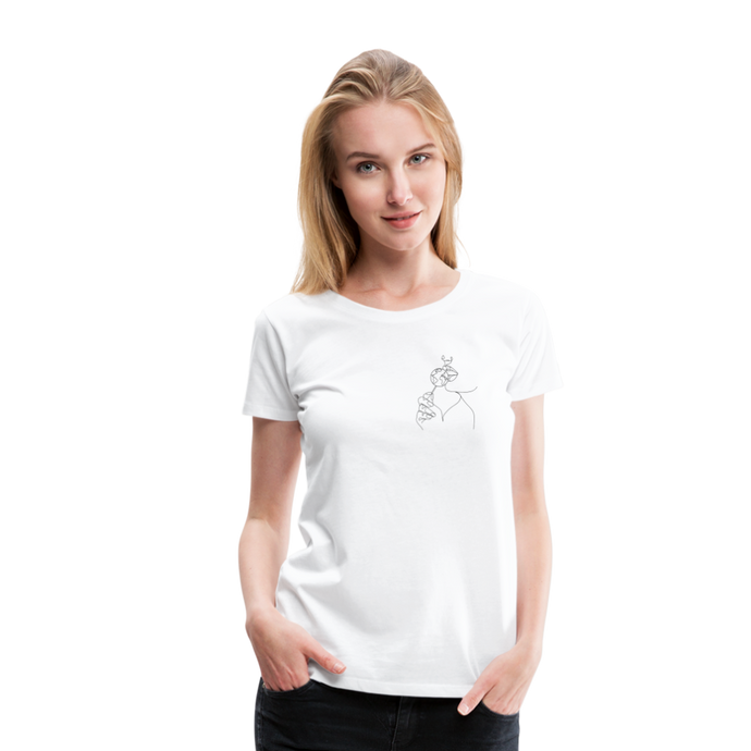 Women’s Premium T-Shirt - Weiß